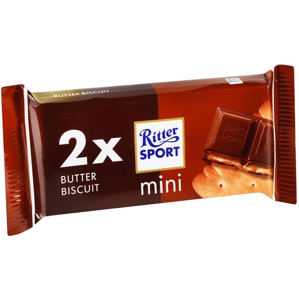 Шоколад молочный Ritter Sport Mini с печеньем 33.34 г - фото 1