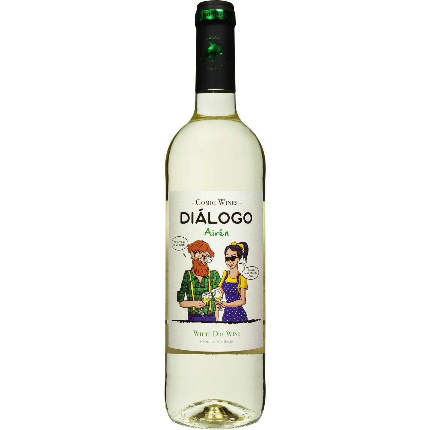 Вино Dialogo Airen, белое, сухое, 0,75 л - фото 1
