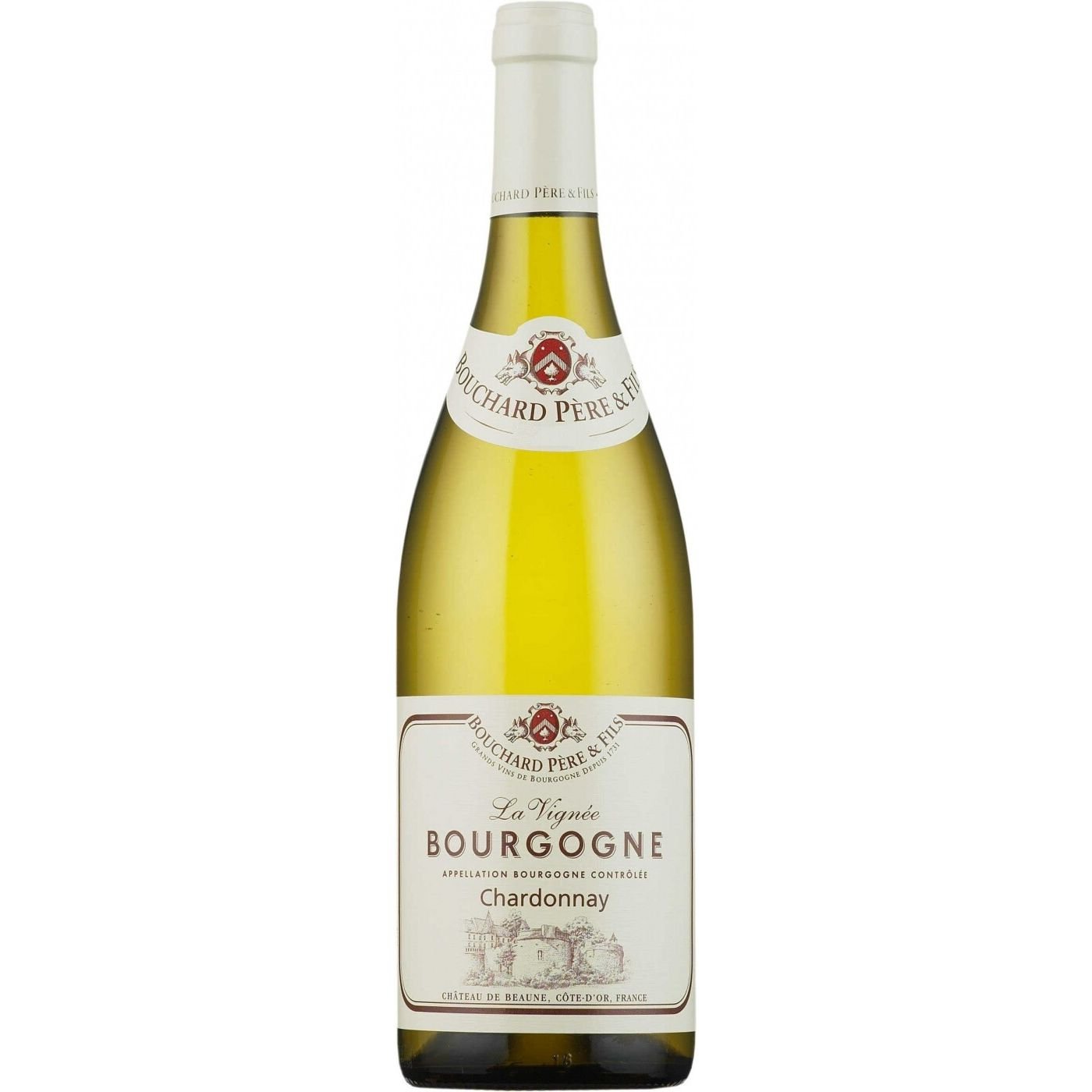Вино Bouchard Pere&Fils Bourgogne Chardonnay La Vignee, біле, сухе, 0,75 л - фото 1