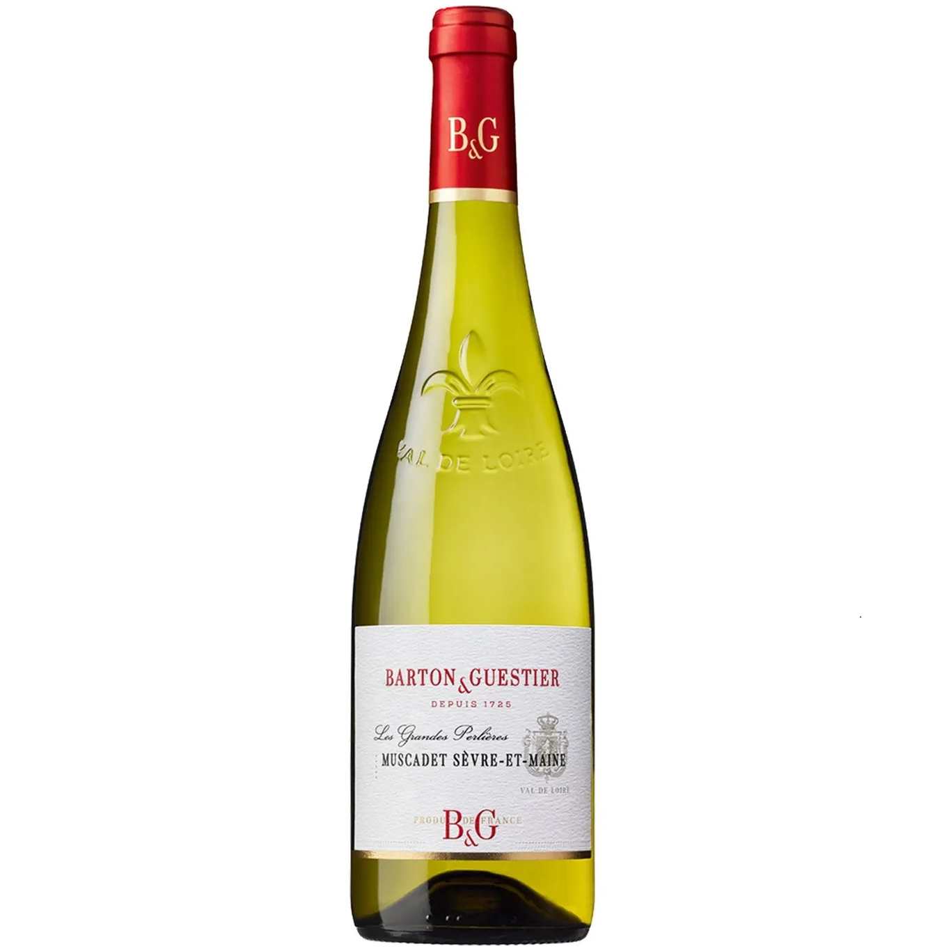 Вино Barton&Guestier Muscadet Sevre-et-Maine, біле, сухе, 12%, 0,75 л - фото 1