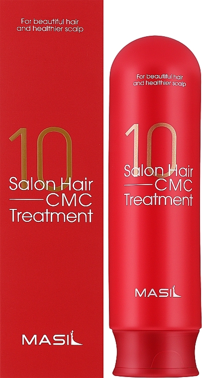 Бальзам відновлювальний професійний із церамідами Masil 10 Salon Hair CMC Treatment 300 мл - фото 2