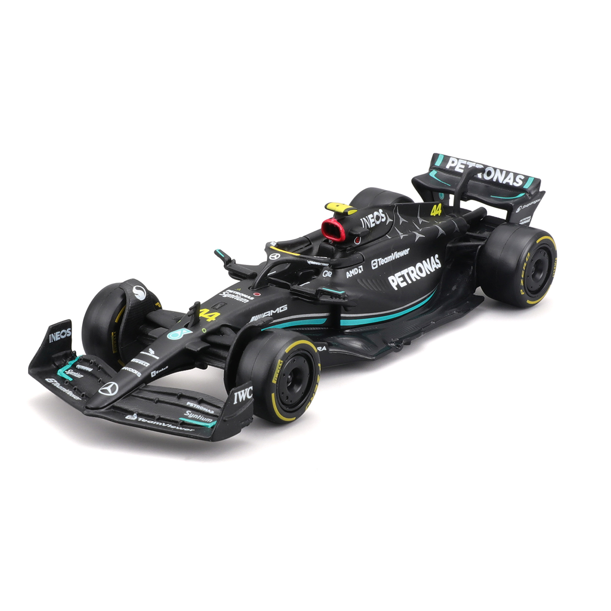 Автомодель Bburago Mercedes-AMG F1 W14 E Performance 2023, 1:43 в ассортименте (18-38080) - фото 5