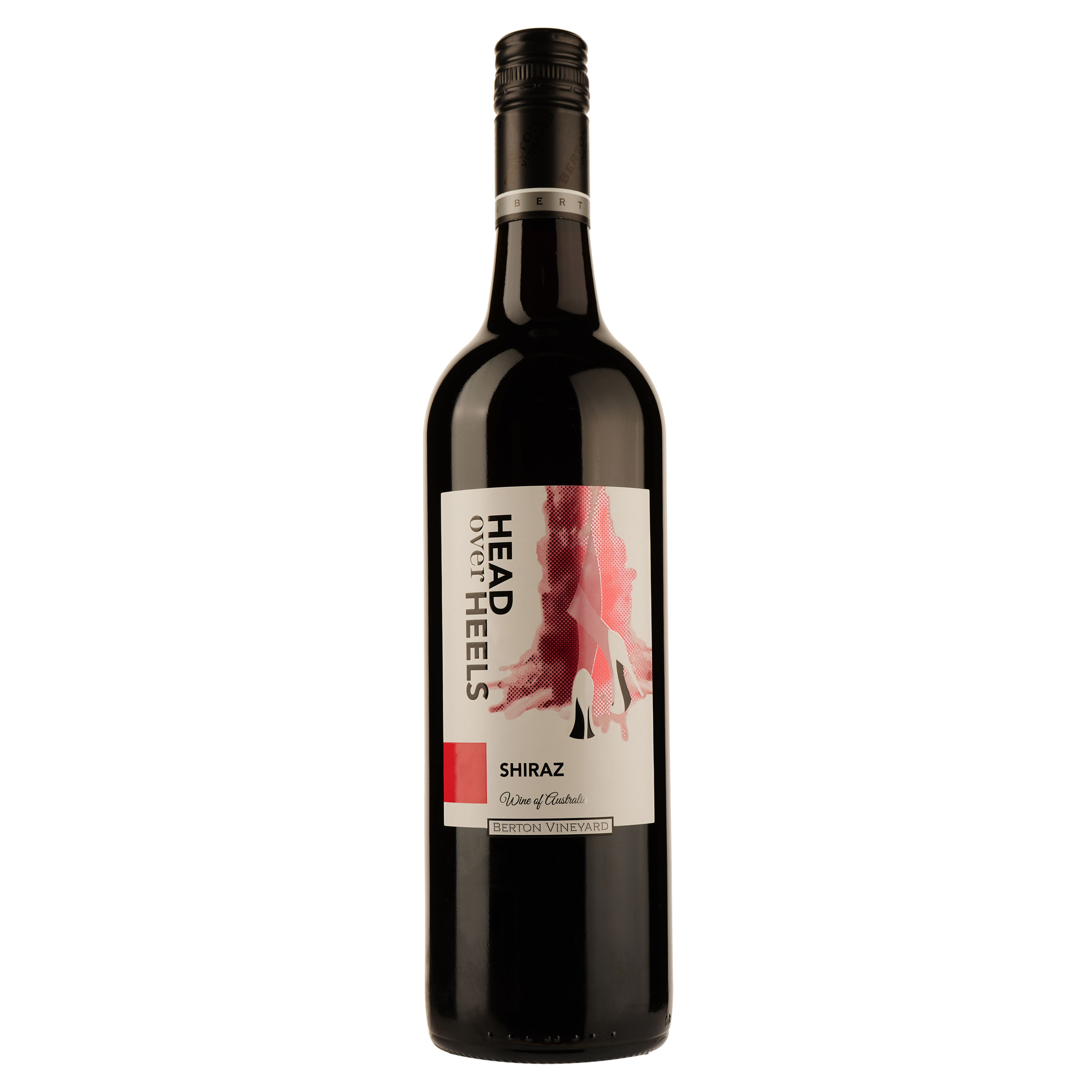 Вино Head Over Heels Shiraz, червоне, сухе, 0,75 л - фото 1