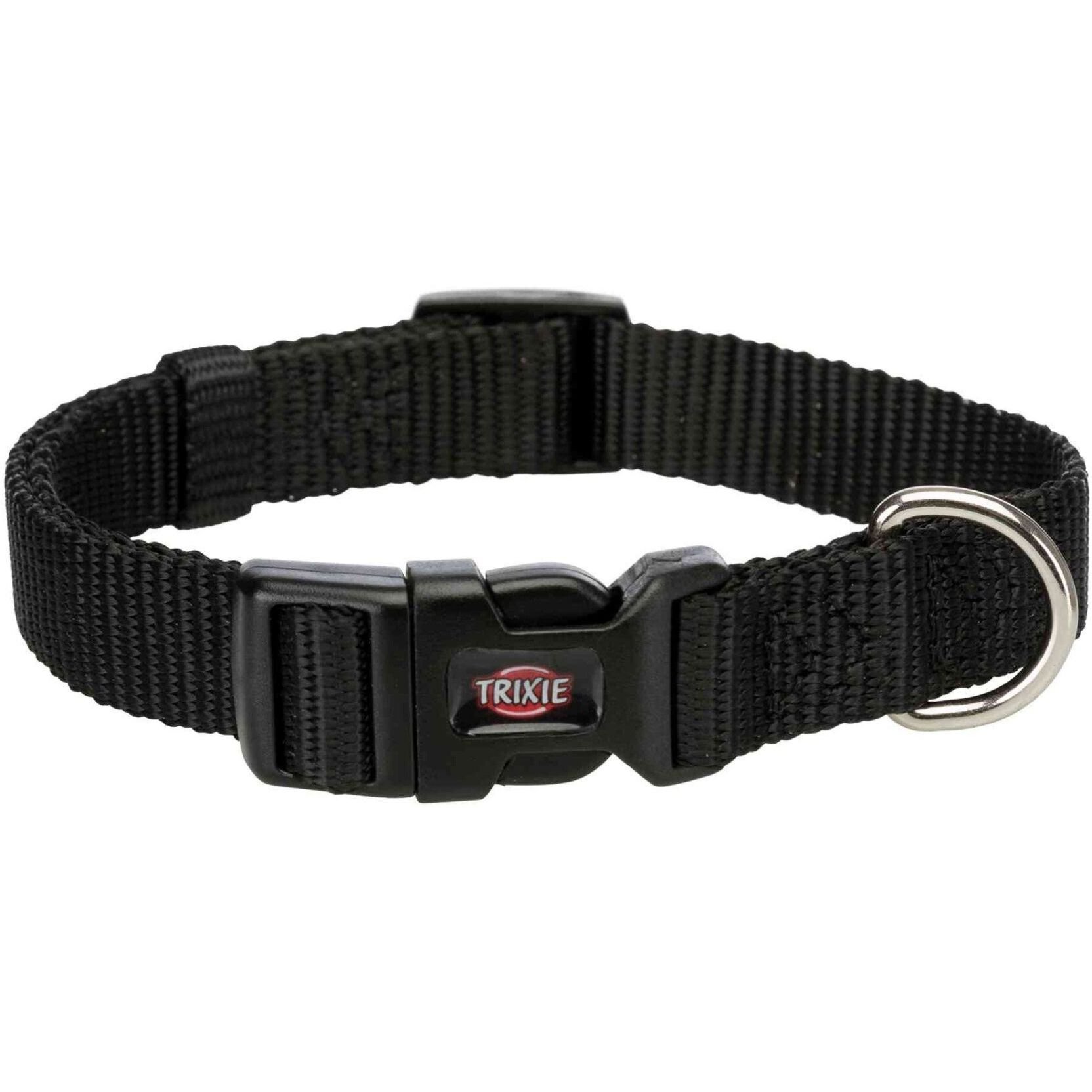 Photos - Collar / Harnesses Trixie Нашийник для собак  Premium, нейлон, S, 25-40х1.5 см, чорний 