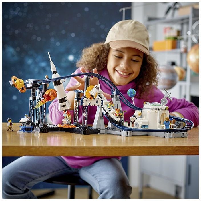Конструктор LEGO Creator Космічні американські гірки, 874 деталі ( 31142) - фото 8