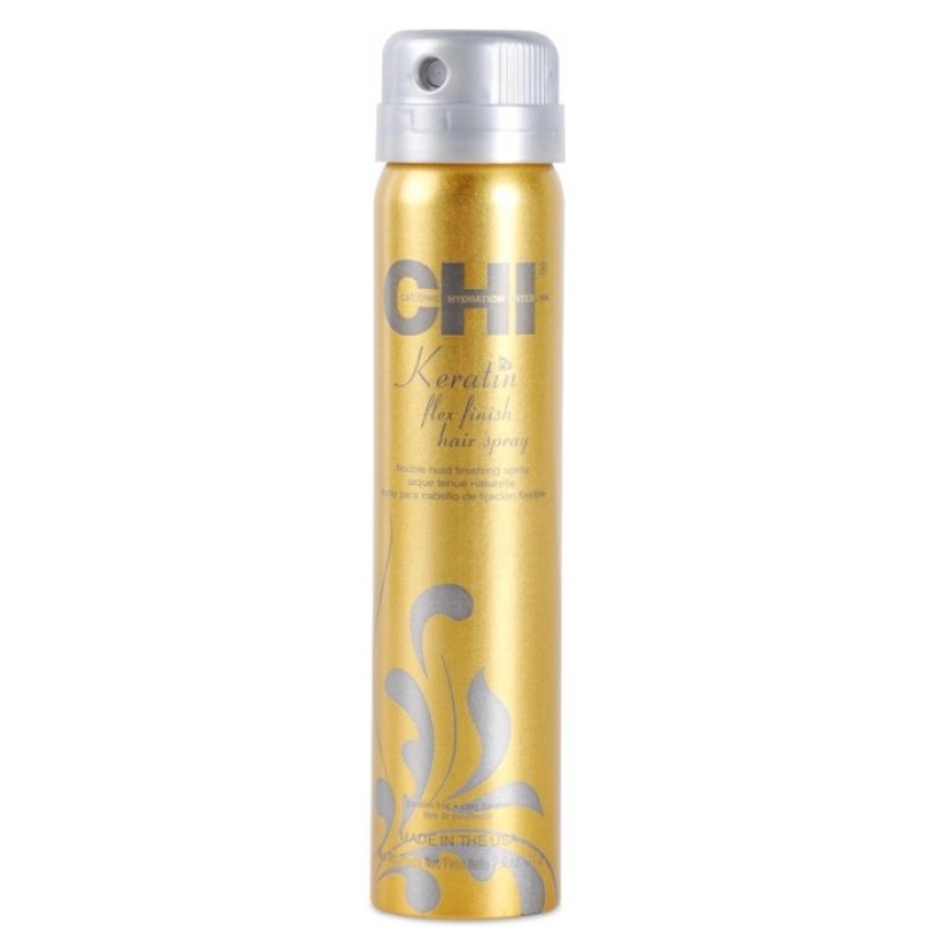 Лак для волос сильной фиксации CHI Keratin Flexible Hold Hair Spray 77 мл - фото 1