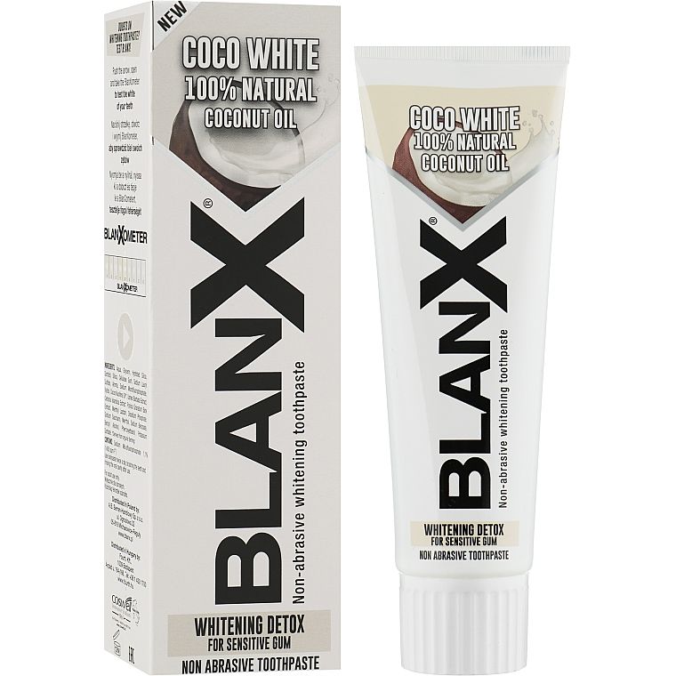 Зубная паста BlanX Coco White 75 мл - фото 1