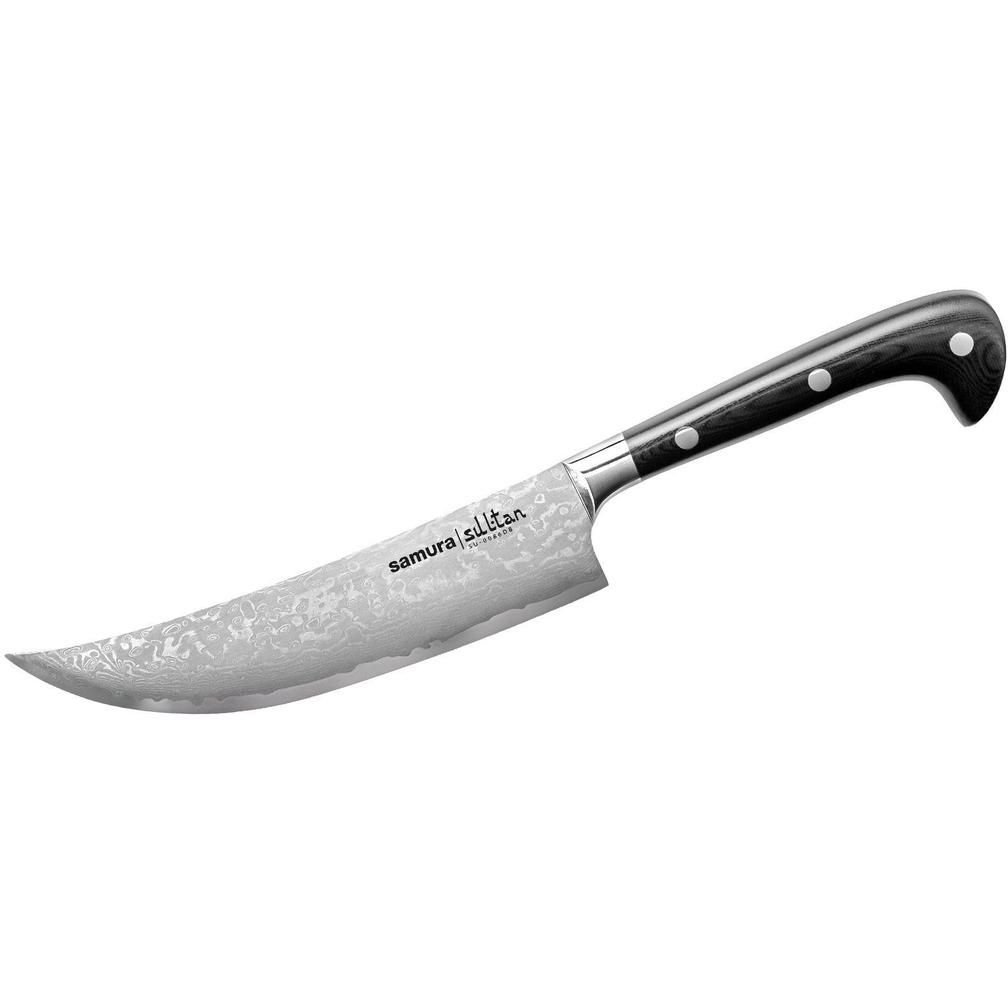 Нож кухонный пчак Samura 159 мм Черный 000266536 - фото 1