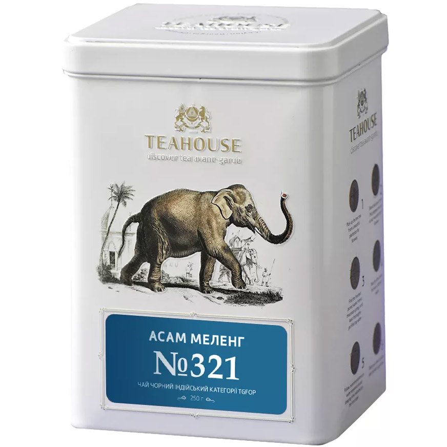 Чай чорний Teahouse Ассам Меленг №321, 250 г - фото 1