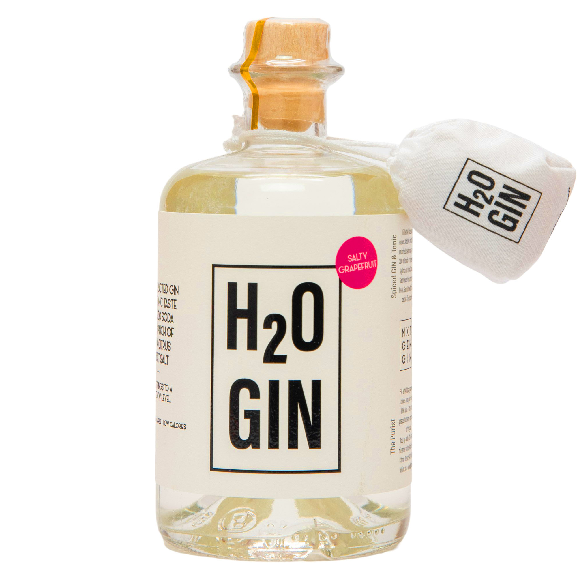 Джин H2O Gin Salty Grapefruit 43% 0.5 л - фото 1