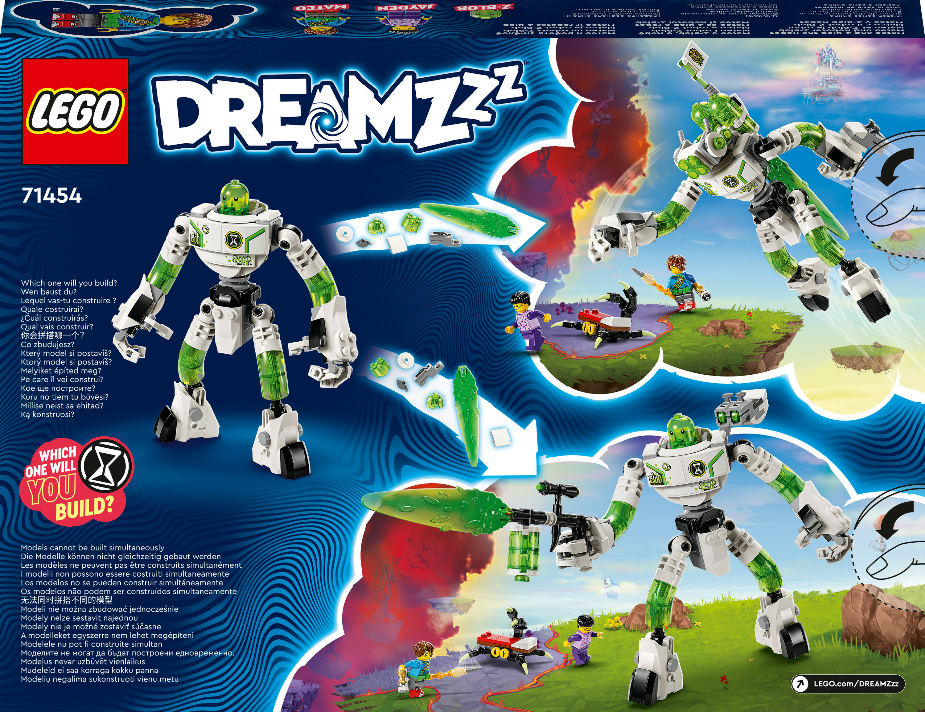 Конструктор LEGO DREAMZzz Матео й робот Z-Blob 237 деталей (71454) - фото 9