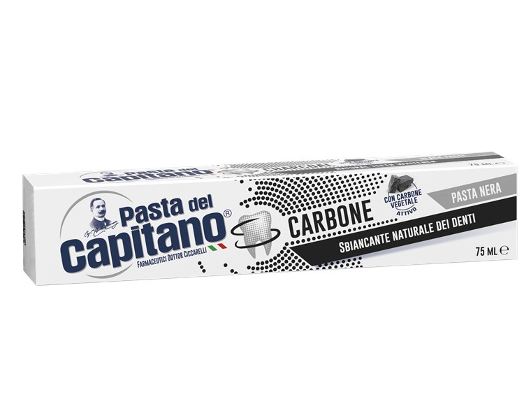 Зубна паста Pasta Del Capitano Carbone, 75 мл - фото 1