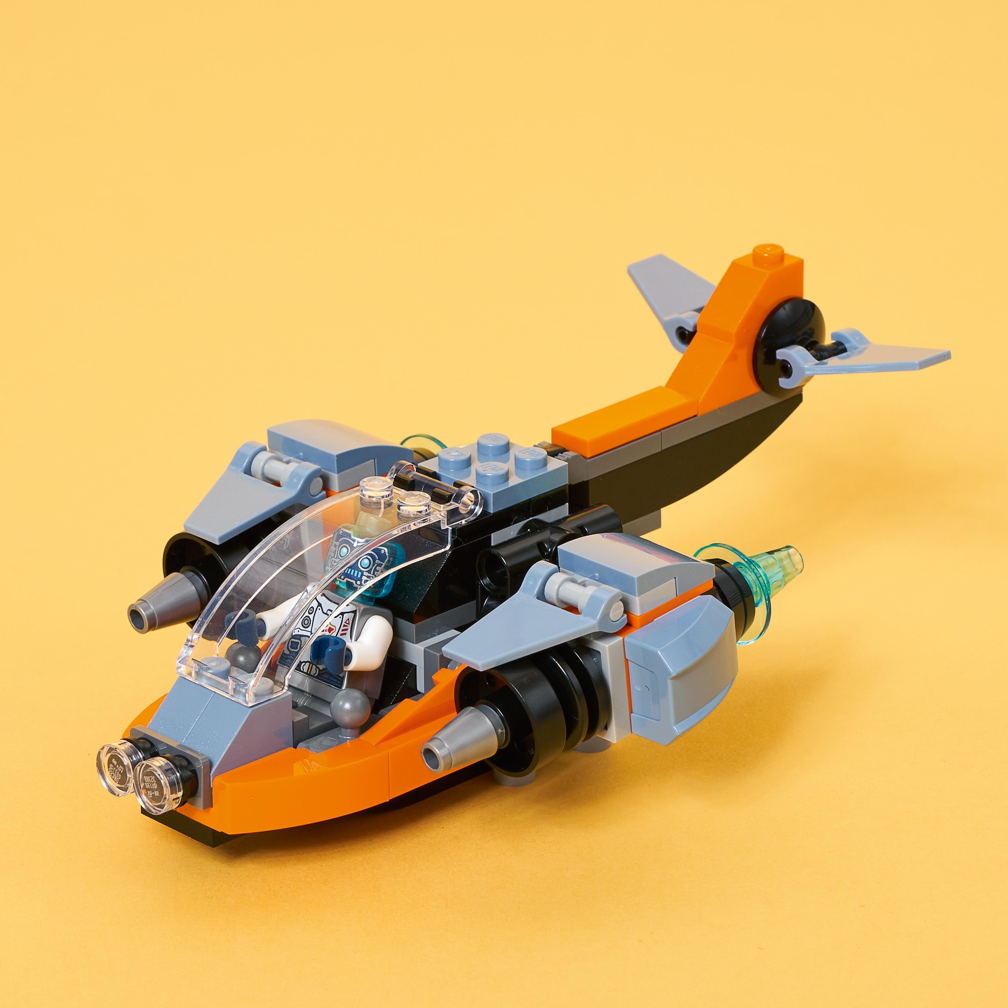 Конструктор LEGO Creator Кібердрон, 113 деталей (31111) - фото 12