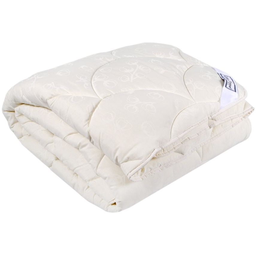 Одеяло антиаллергенное Lotus Home Cotton Extra, евростандарт, 215х195 см, молочное (svt-2000022289832) - фото 1