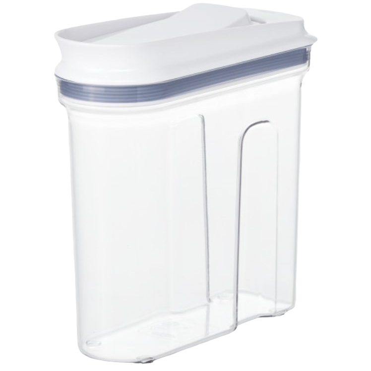 Универсальный герметичный контейнер Oxo, 1,1 л, прозрачный с белым (11247400) - фото 1