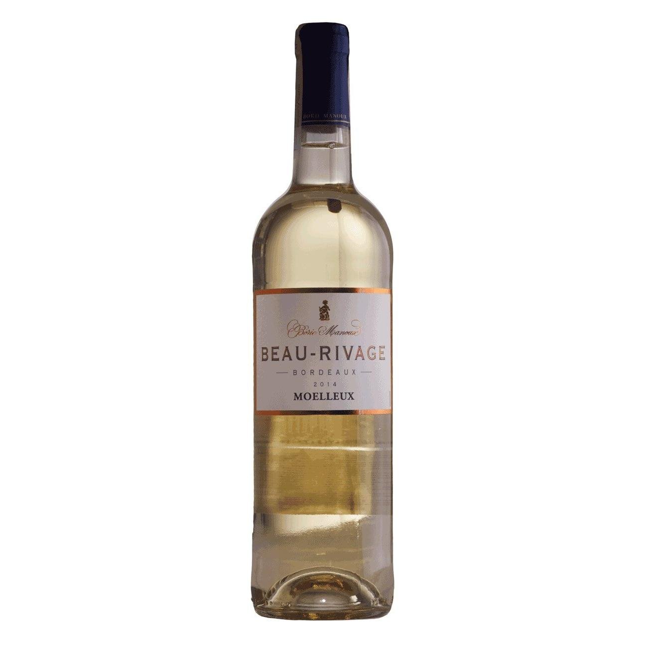 Вино Beau-Rivage Bordeaux Moelleux белое полусладкое, 11%, 0,75 л (683675) - фото 1