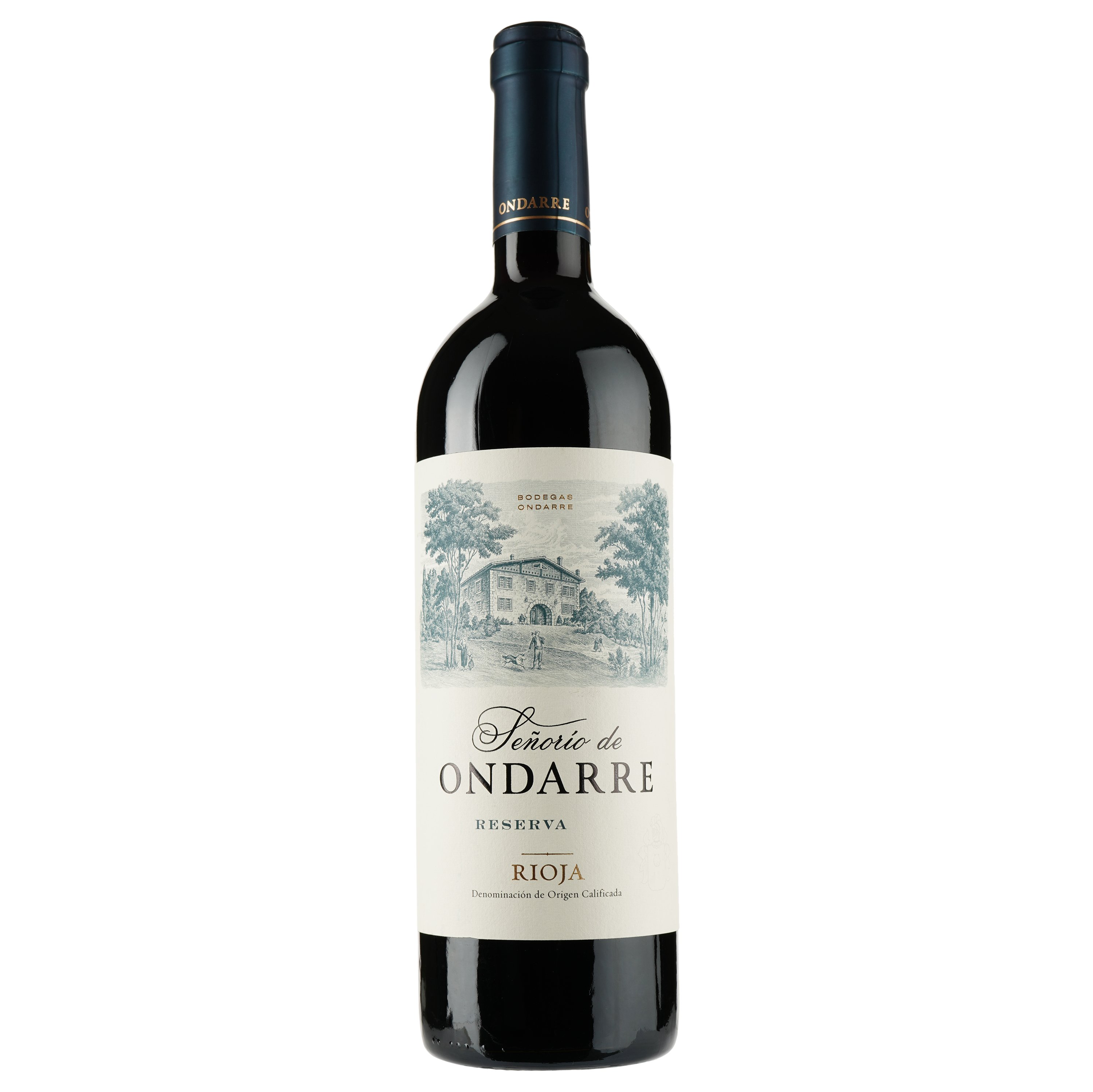 Вино Bodegas Olarra Senorio de Ondarre Reserva, червоне, сухе, 0,75 л - фото 1