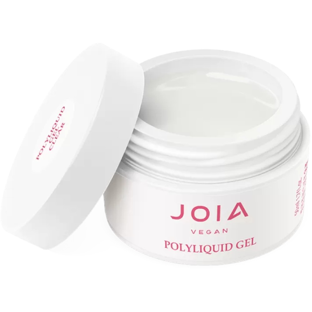 Жидкий гель для укрепления и моделирования Joia vegan PolyLiquid gel Clear 50 мл - фото 1