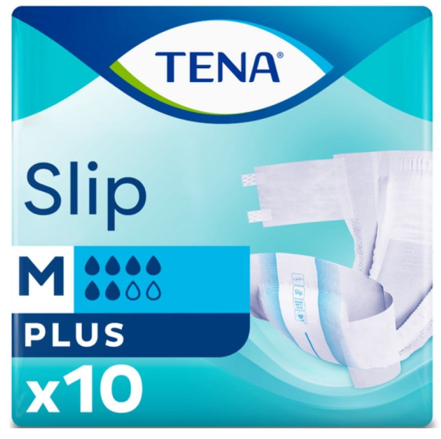 Підгузки для дорослих Tena Slip Plus Medium 10 шт. - фото 1
