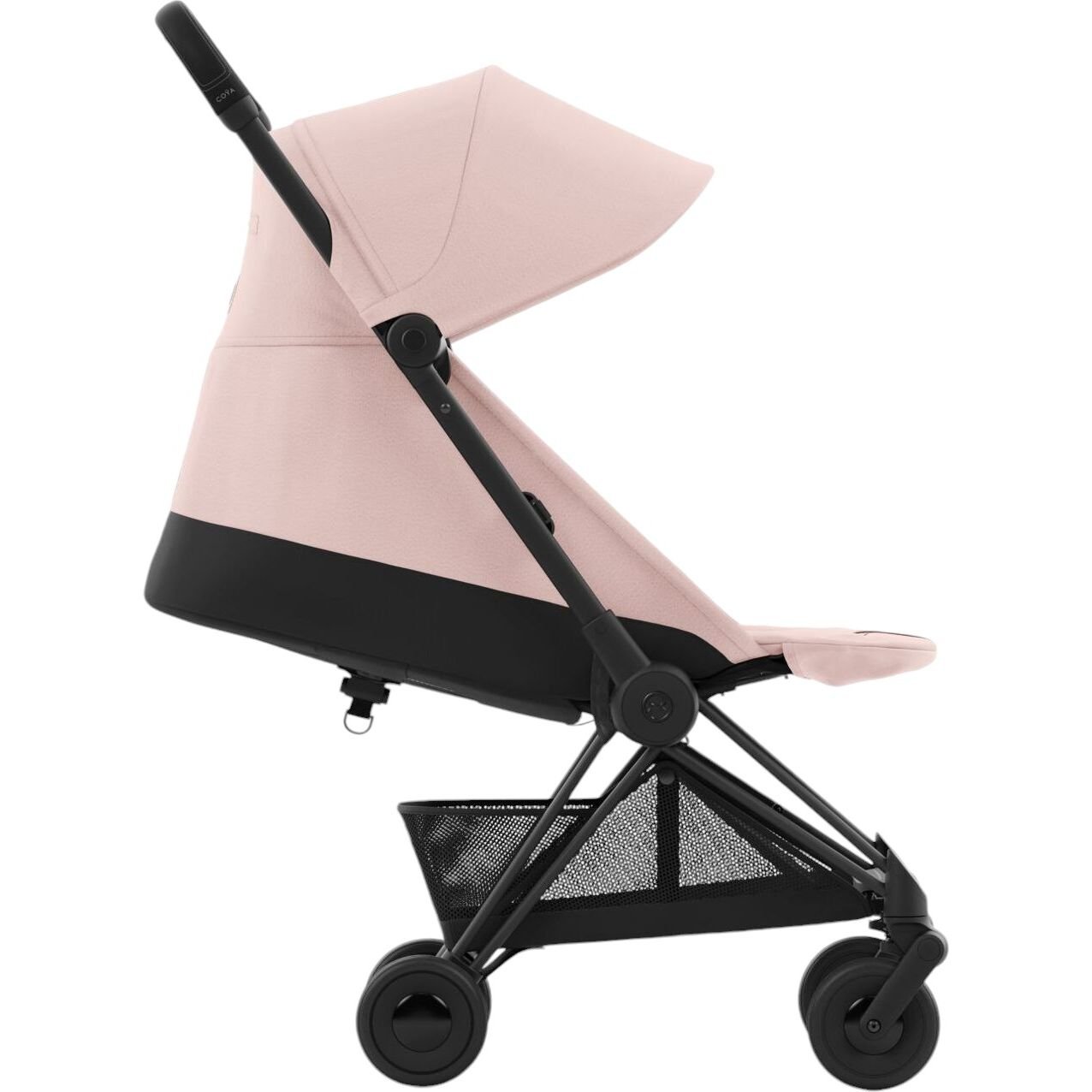 Прогулочная коляска Cybex Coya Matt Black Peach Pink (522004345) - фото 5