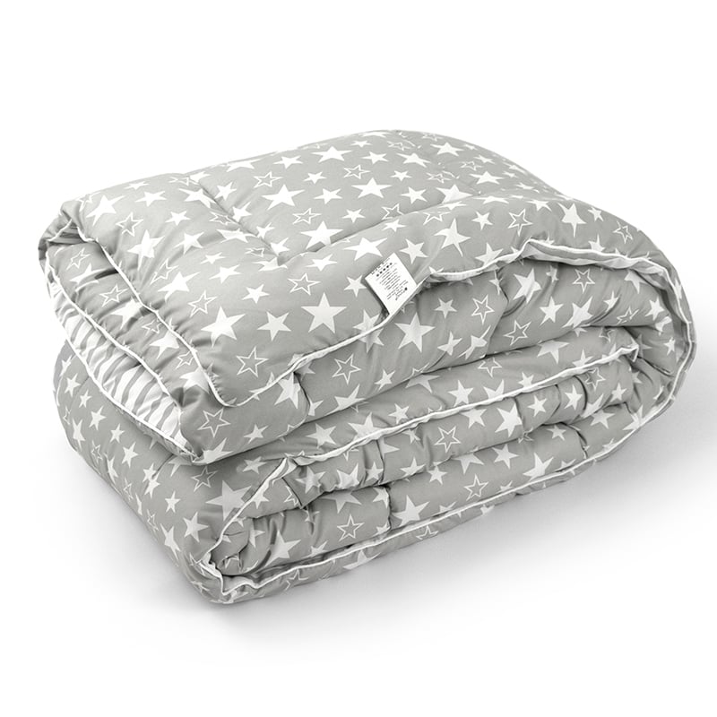 Одеяло силиконовое Руно Star Plus, 172х205 см, серое (316.52Star_plus) - фото 3