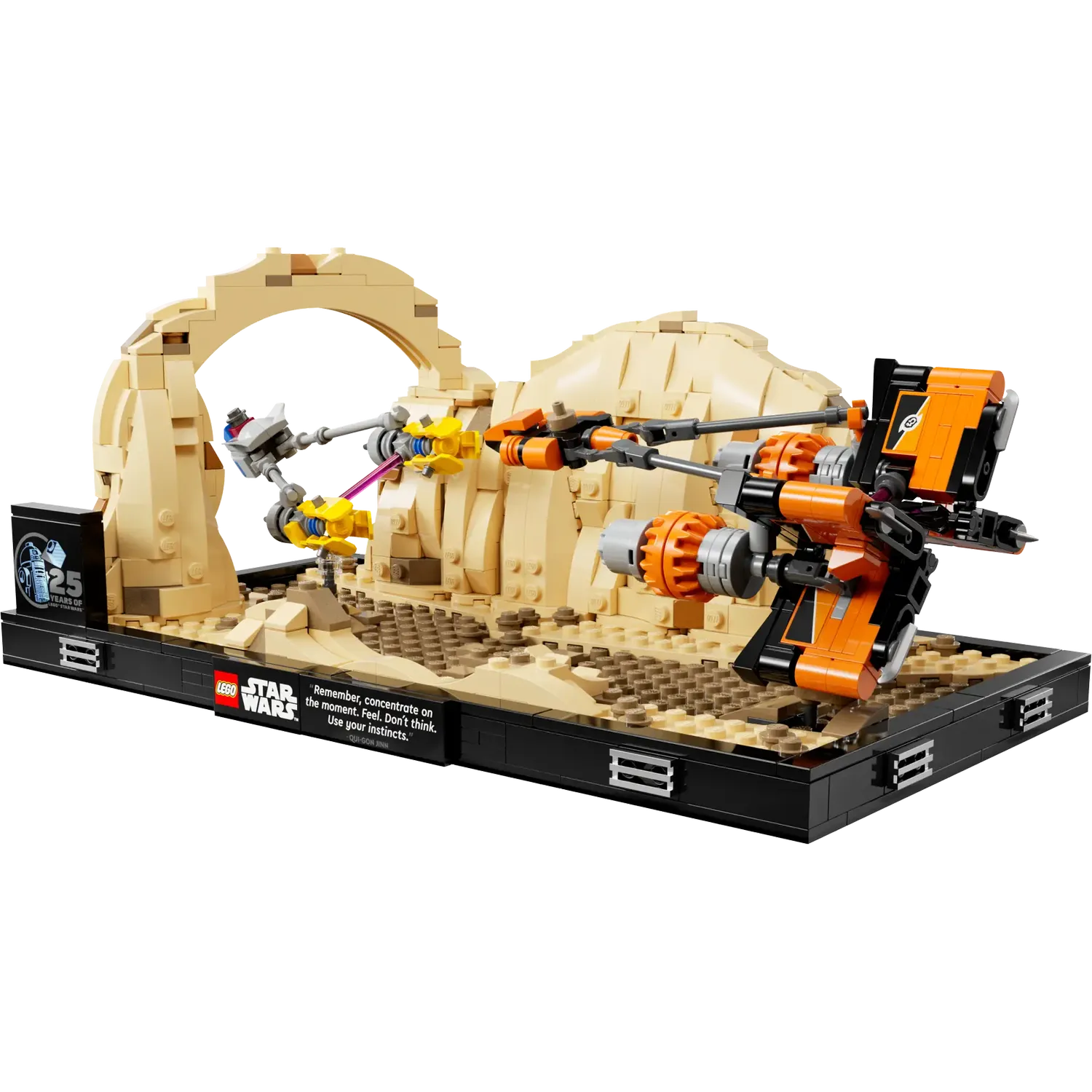 Конструктор LEGO Star Wars Диорама Mos Espa Podrace 718 деталей (75380) - фото 3