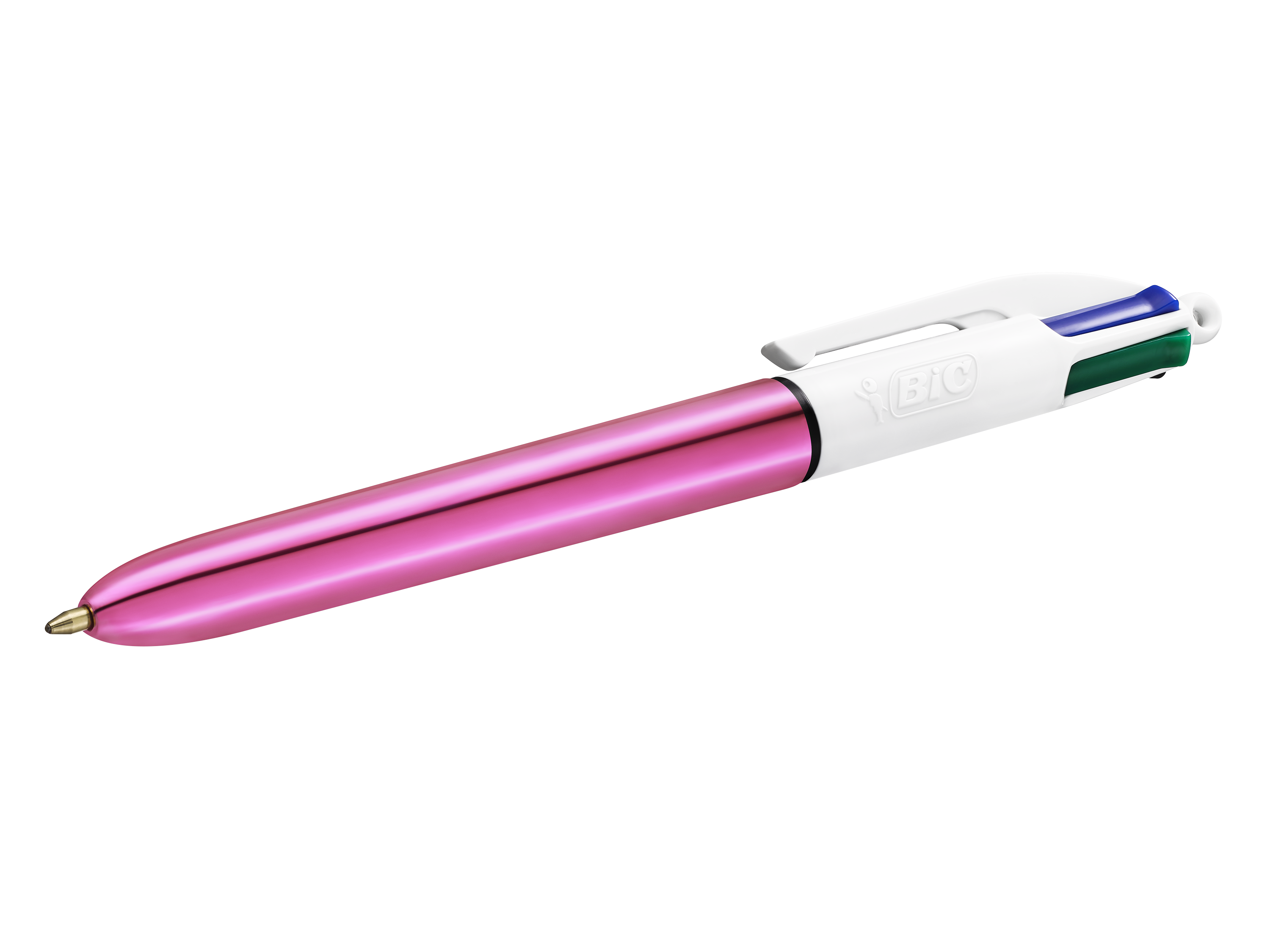 Ручка кулькова BIC 4 Colours Shine Pink, 1 мм, 4 кольори, 1 шт. (982875) - фото 3