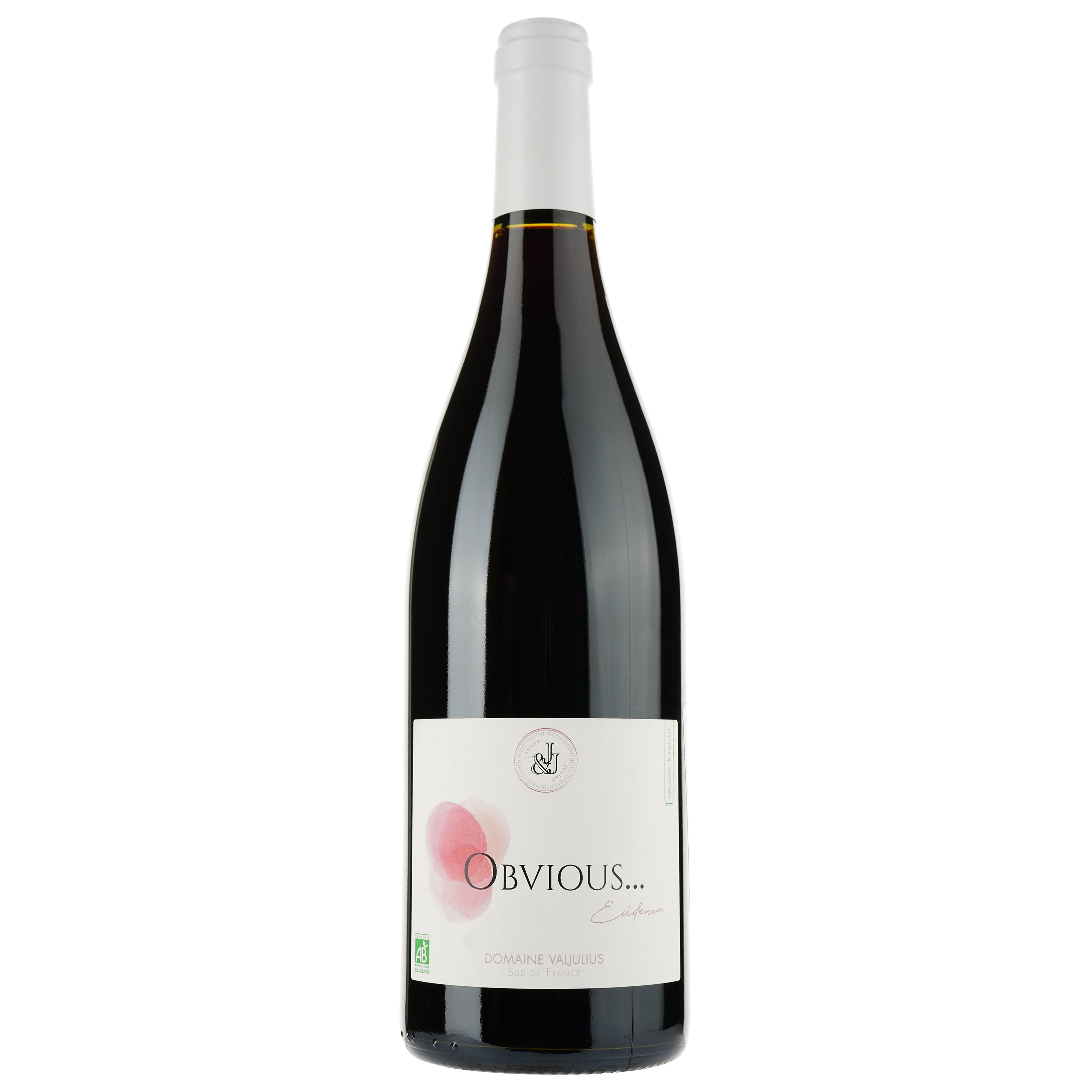 Вино Obvious Rouge 2018 Vin de France, красное, сухое, 0,75 л - фото 1
