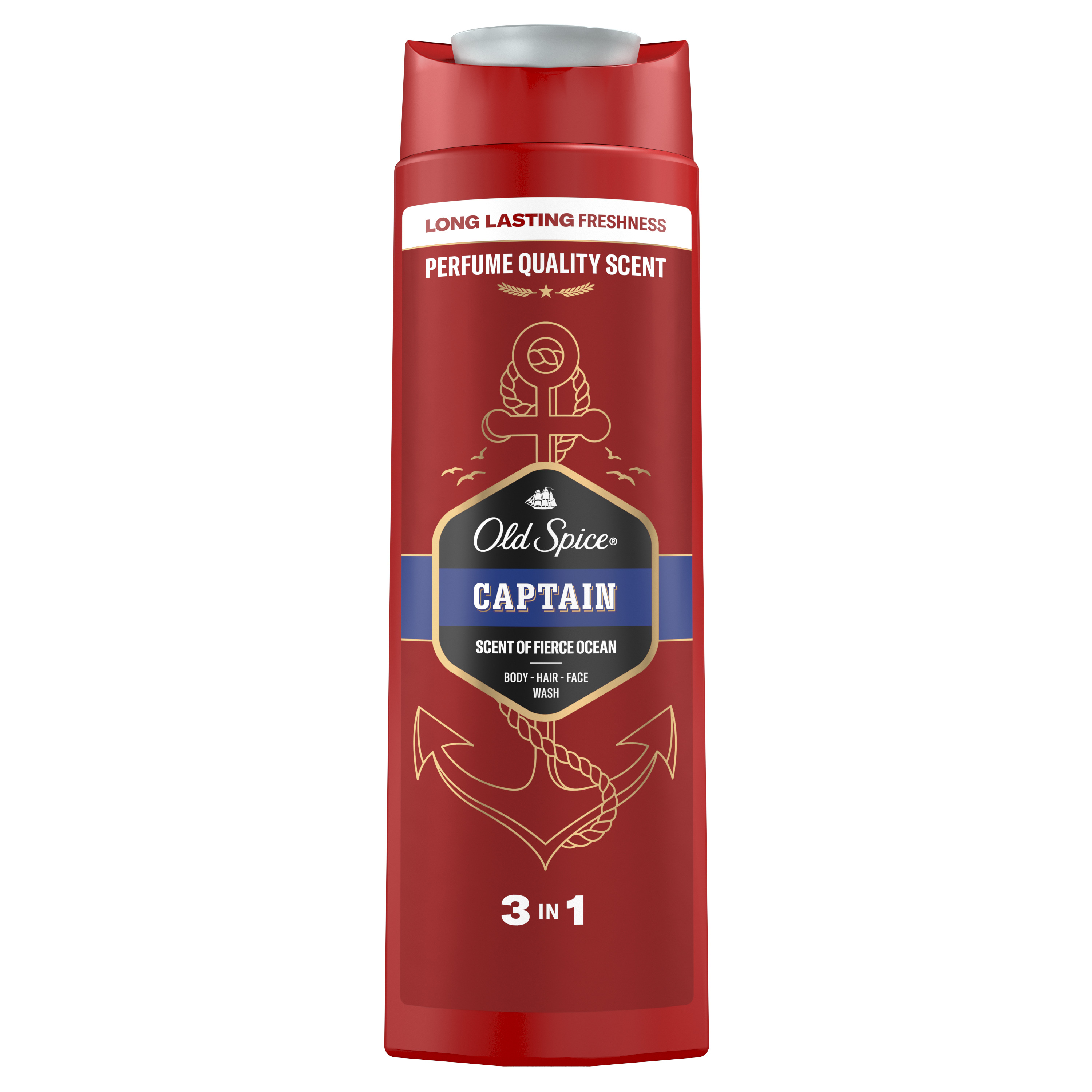 Гель для душу 3 в 1 Old Spice Captain 400 мл - фото 2