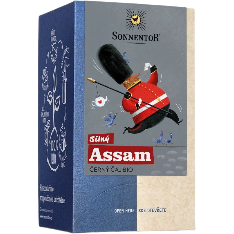 Чай чорний Sonnentor Assam органічний 30.6 г (18 шт. х 1.7 г) - фото 1