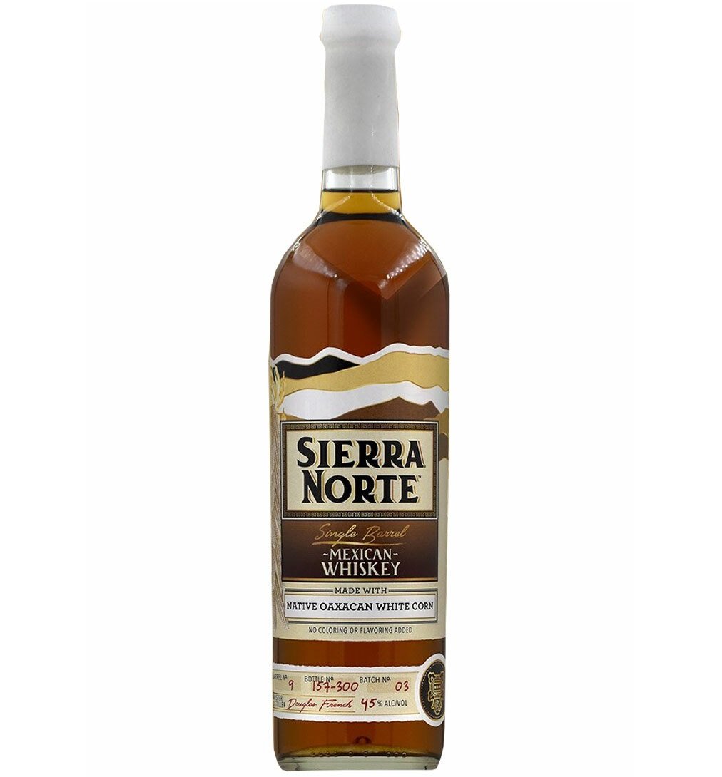 Виски Sierra Norte White Corn Single Barrel Mexican Whiskey, 45%, 0,7 л (871910) - фото 1