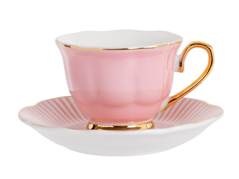 Кофейный набор Lefard, 50 мл, розовый с белым (922-026) - фото 2
