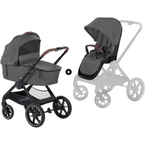 Універсальна коляска 2 в 1 Hauck Walk N Care Air Dark Grey, темно-сіра (16548-5) - фото 1