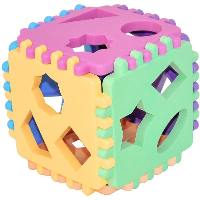 Развивающая игрушка сортер Elfiki Smart cube 24 элемента (39760) - фото 1