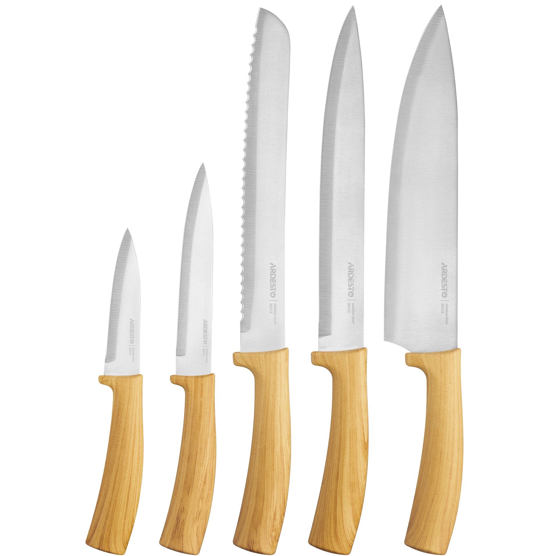 Набір ножів Ardesto Midori, 5 шт. (AR2105WD) - фото 1