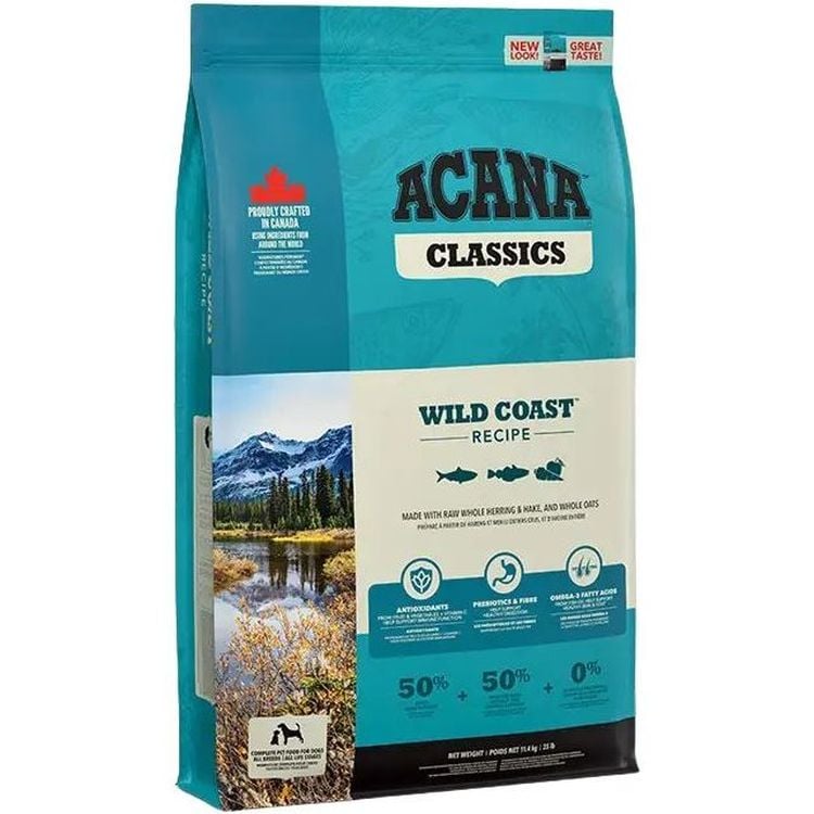 Сухой корм для собак Acana Wild Coast Recipe 9.7 кг - фото 1