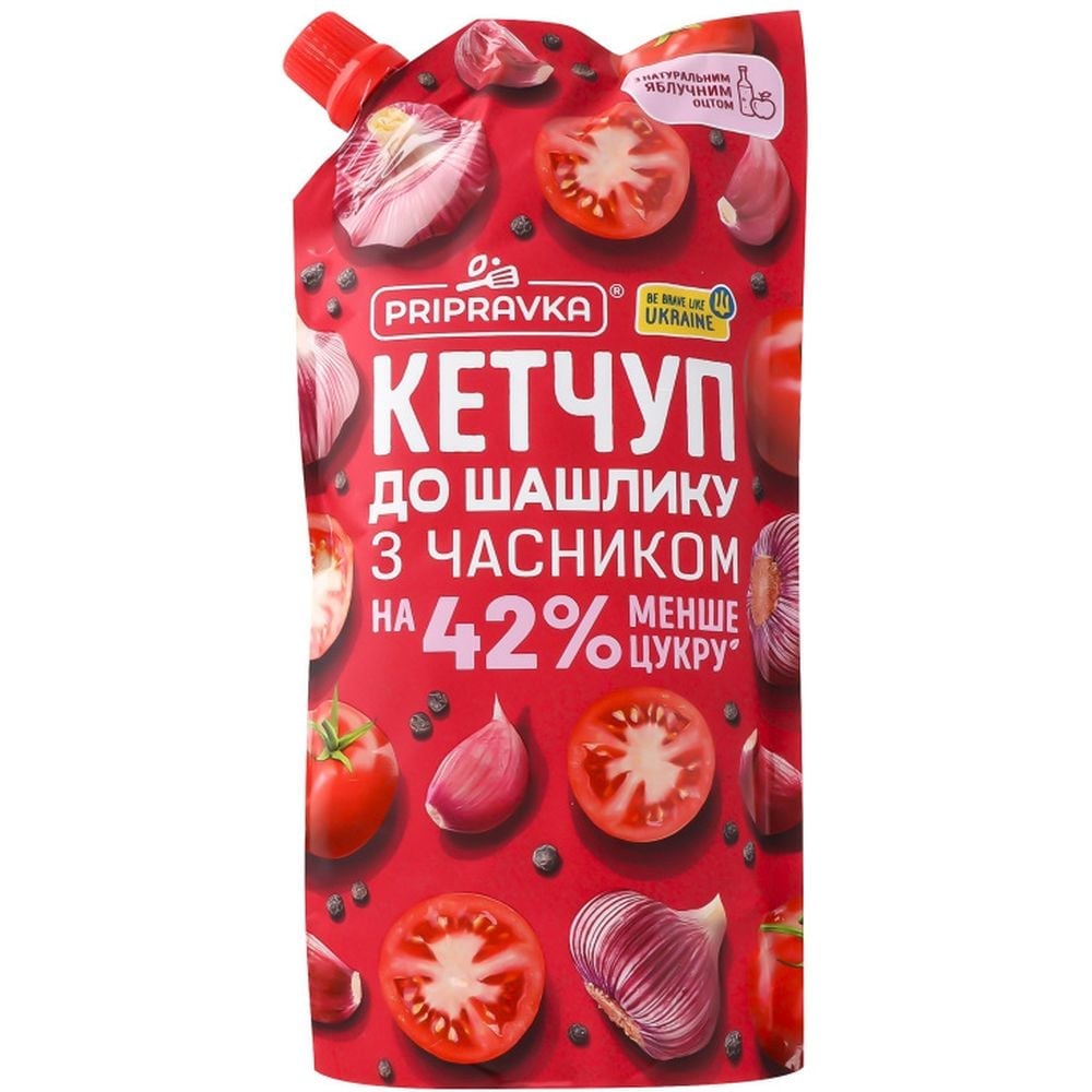 Набір: кетчуп Pripravka Чилі з Анчо чилі 400 г + кетчуп Pripravka до шашлику з часником 400 г - фото 3