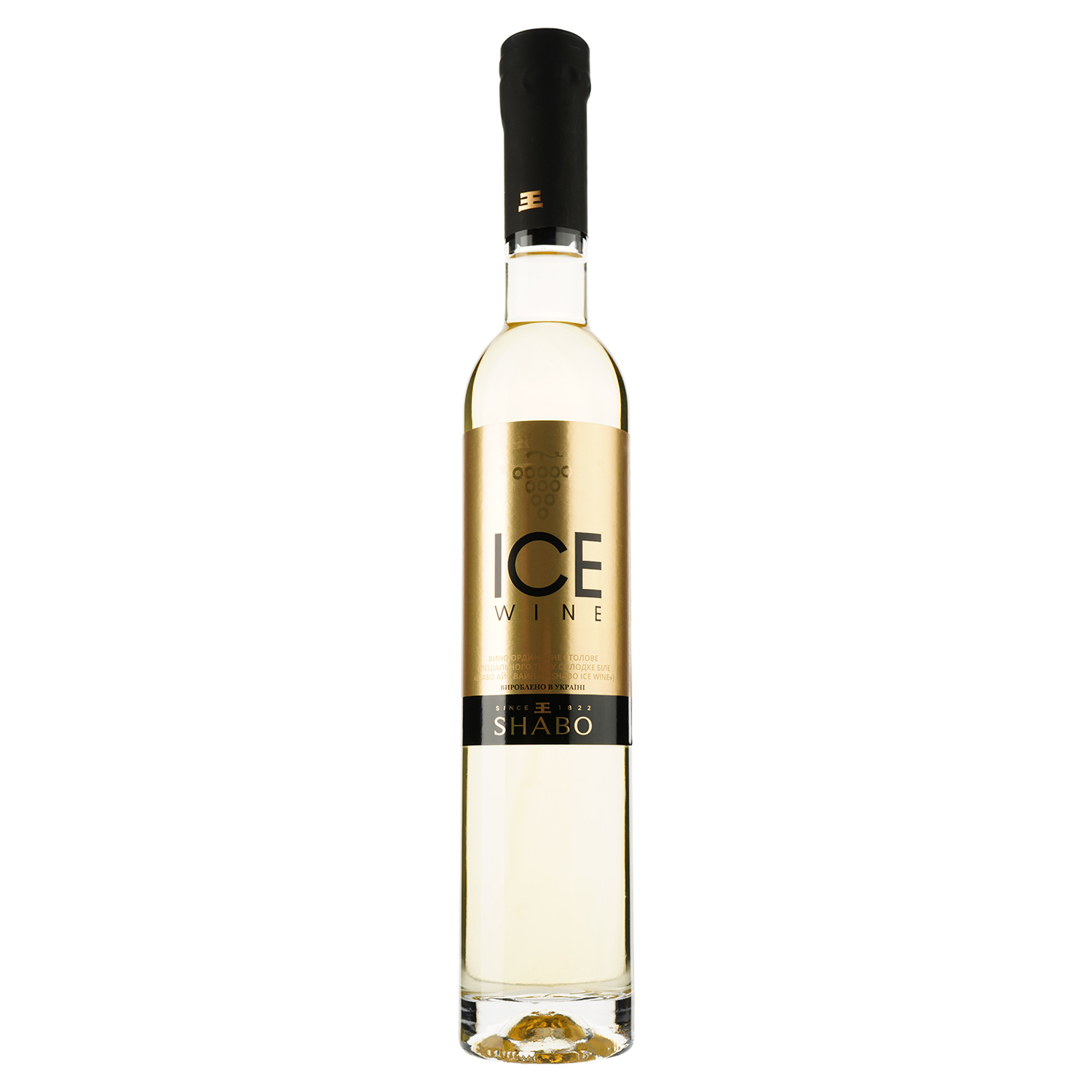 Вино Shabo Ice WIne, біле, десертне, 9-12%, 0,375 л - фото 1