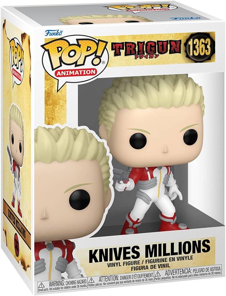 Фигурка Фанко Поп Триган Миллионс Найвс Funko Pop Trigun Millions Knives 10 см FP T MK 1363 - фото 3