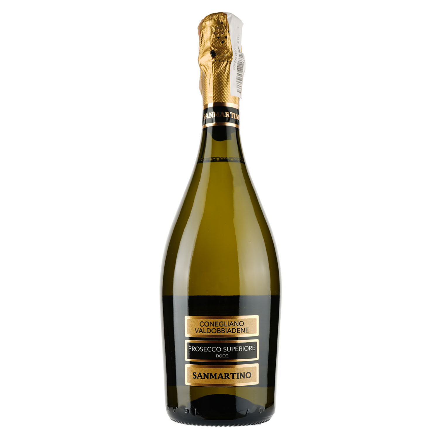 Вино ігристе San Martino Prosecco Valdobbiadene Prosecco Superiore DOCG, белое, брют, 0,75 л - фото 1