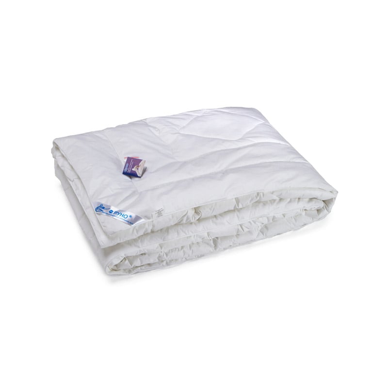 Одеяло из искусственного лебяжьего пуха Руно, 205х172 см, белый (316.139ЛПКУ) - фото 1