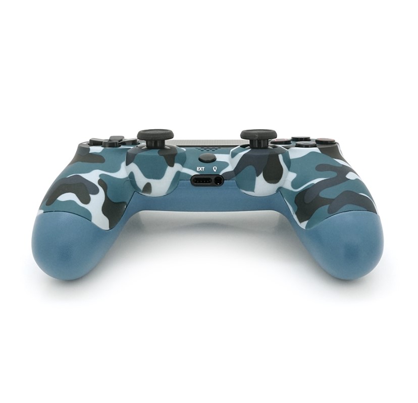 Геймпад джойстик Doubleshock Wireless PS4 Double Motor Vibration DualShock 4 Haki-Blue - фото 3