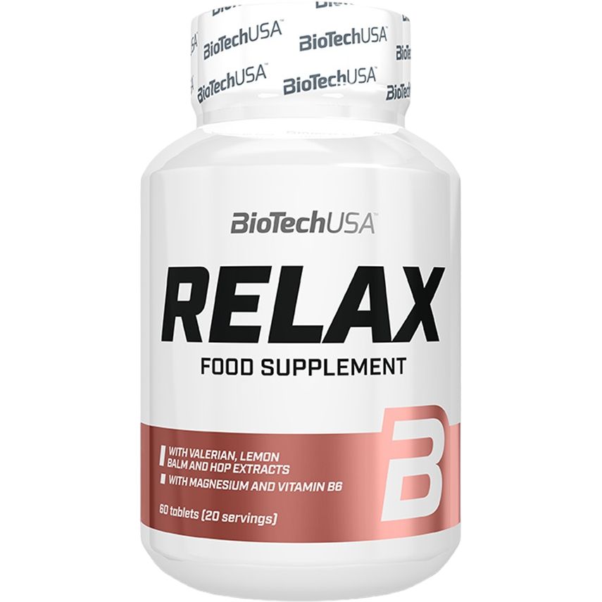 Вітаміни та мінерали BioTech Relax 60 таблеток - фото 1
