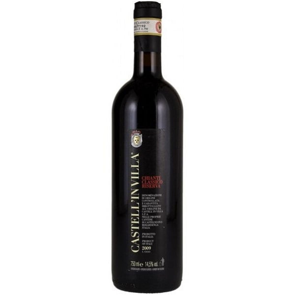 Вино Castell’in Villa Chianti Classico Riserva, красное, сухое, 13,5%, 0,75 л - фото 1