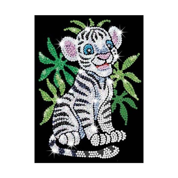 Набір для творчості Sequin Art Red Білий тигр Тобі (S0A0906) - фото 2