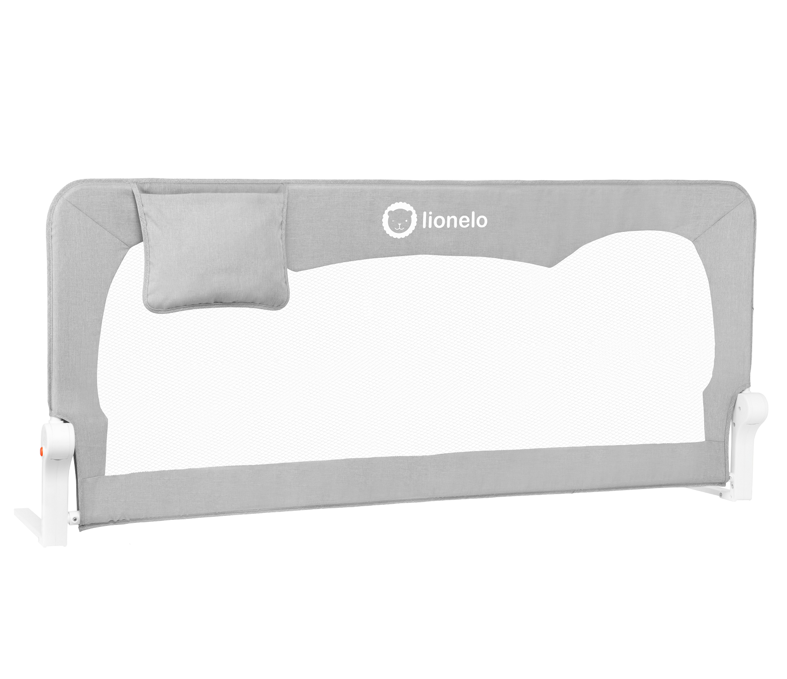 Захисний бар'єр для ліжка Lionelo Hanna, сірий (LO.HA01) - фото 1