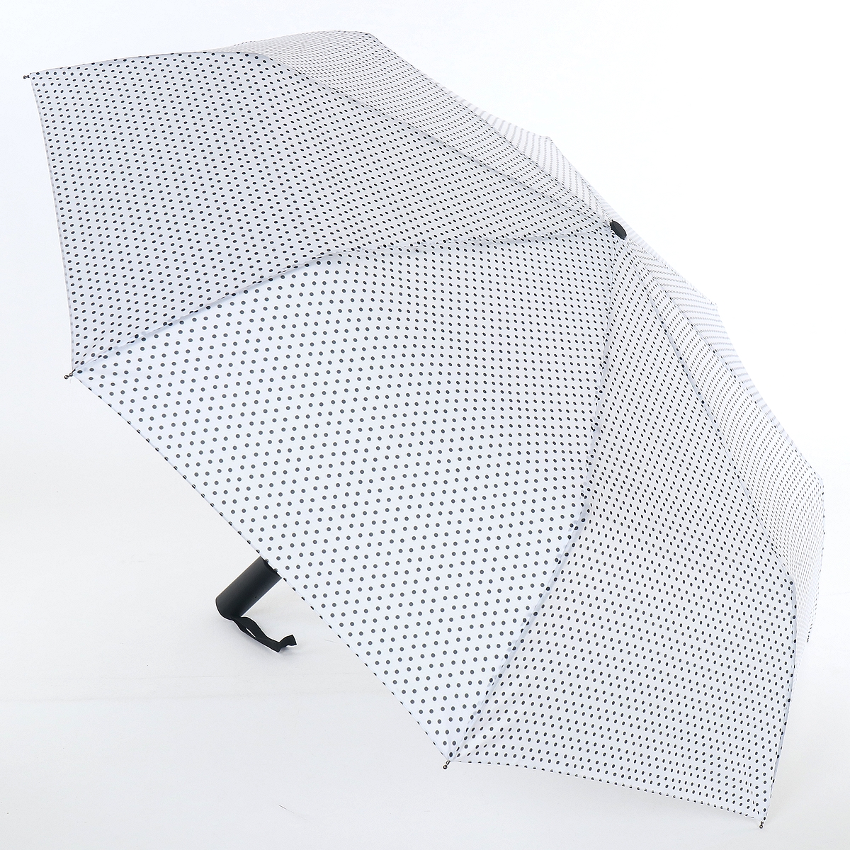 Женский складной зонтик полный автомат Art Rain 100 см белый - фото 2