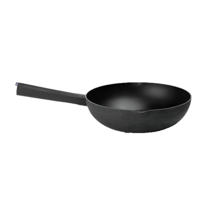 Сковорода Вок Guzzini Cooking, індукція, 28 см, чорний (17292816) - фото 1