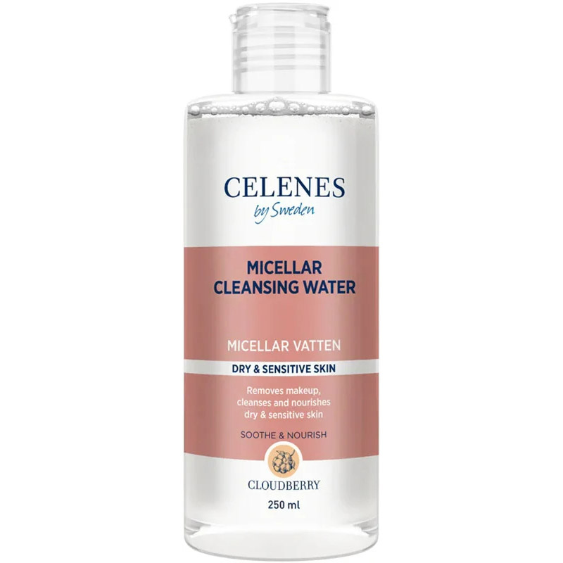 Міцелярна вода Celenes з морошкою для сухої та чутливої шкіри 250 мл - фото 1