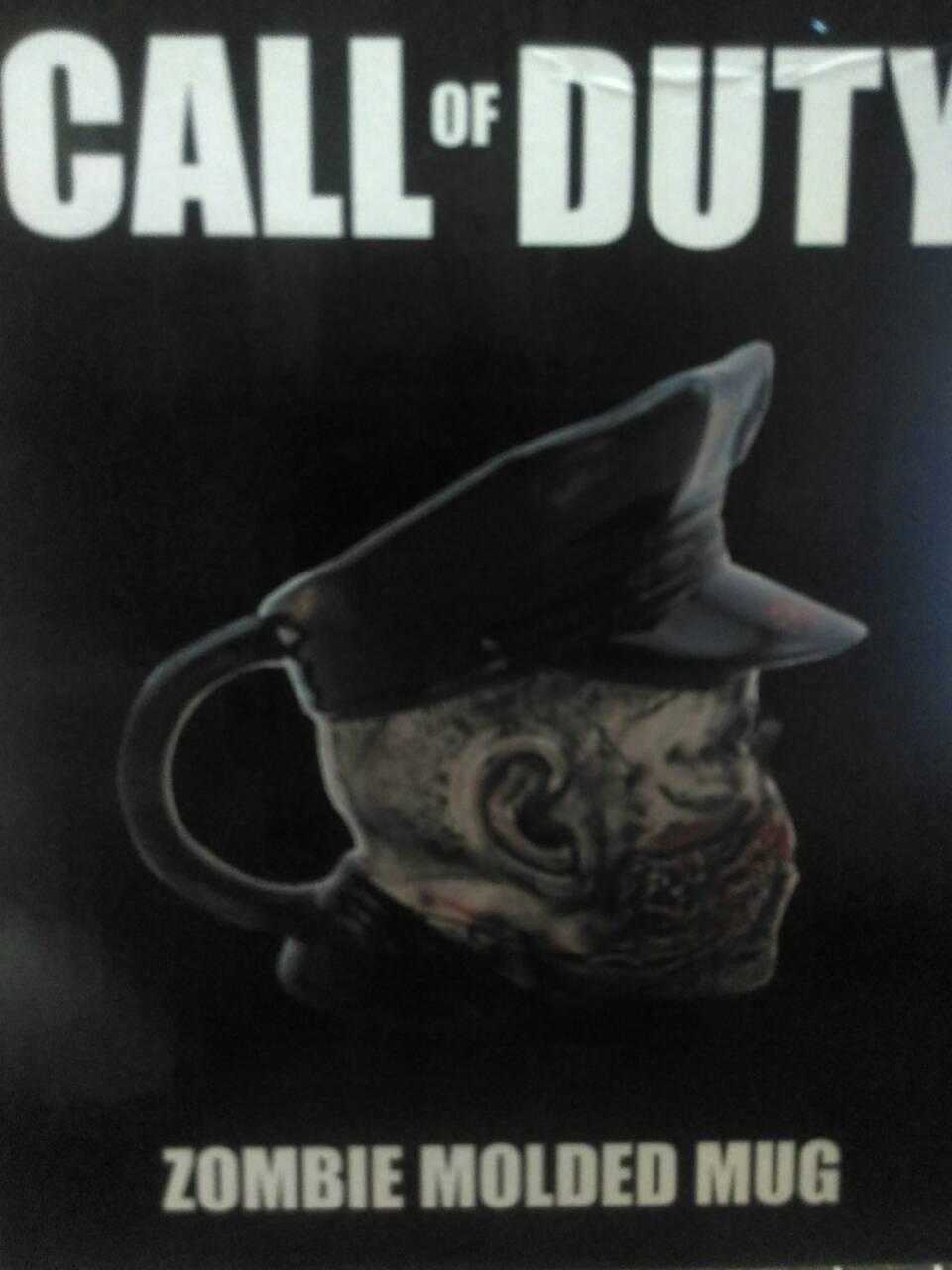 Кружка 3D керамическая Зомби Зов Долга Call of Duty Zombie Cop Molded Mug mug 3D CD - фото 4